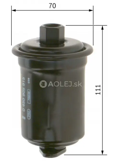 Palivov&yacute; filter F5915 Bosch 0450905915