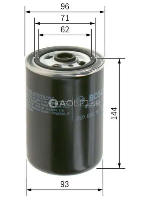 Palivov&yacute; filter N4421 Bosch 1457434421