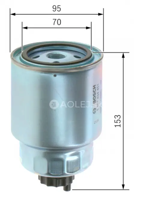 Palivov&yacute; filter N4451 Bosch 1457434451