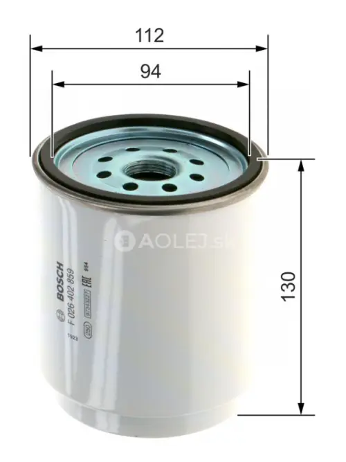Palivov&yacute; filter N2859 Bosch F026402859