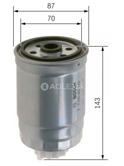 Palivov&yacute; filter N2848 Bosch F026402848