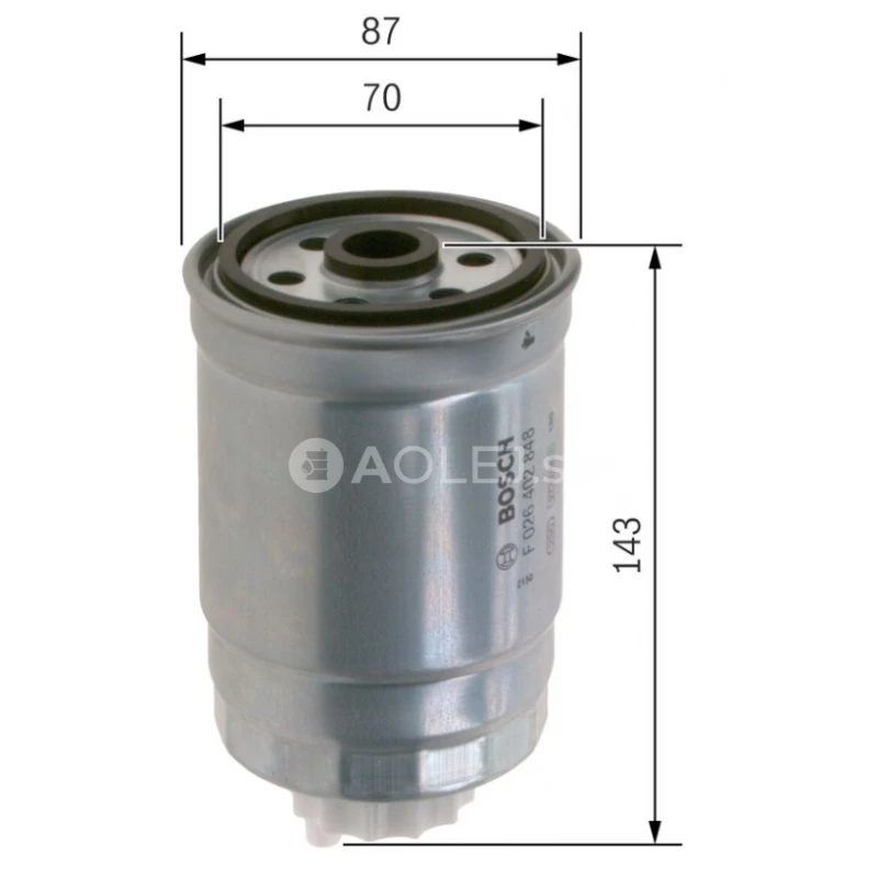 Palivov&yacute; filter N2848 Bosch F026402848