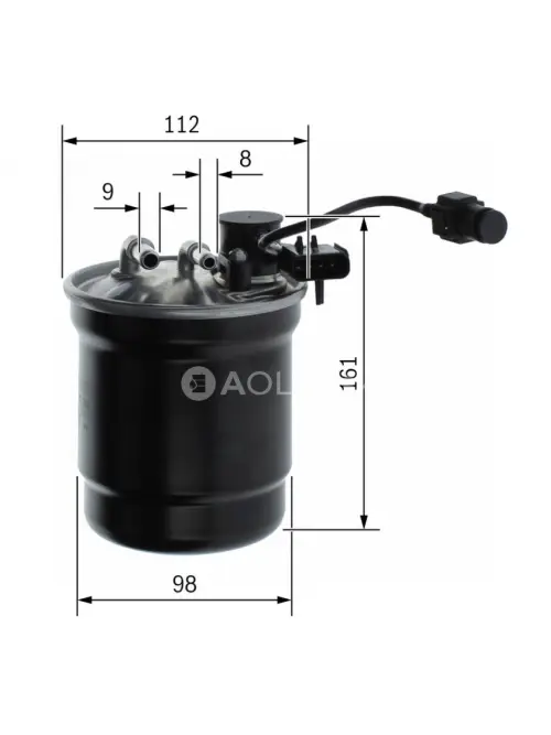 Palivov&yacute; filter N2280 Bosch F026402280