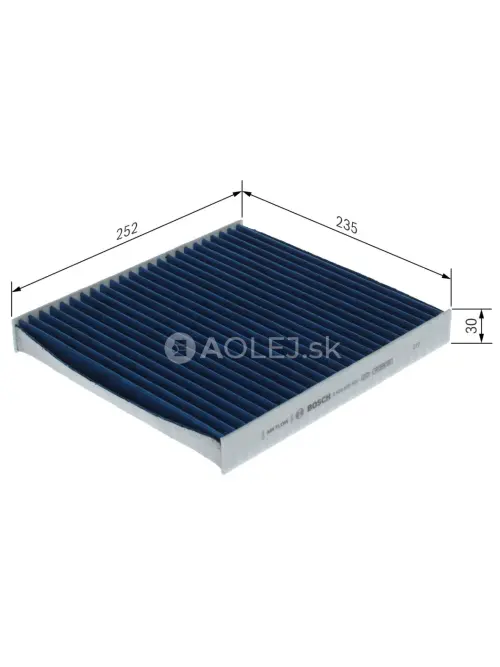 Kab&iacute;nov&yacute; filter A8630 Bosch 0986628630