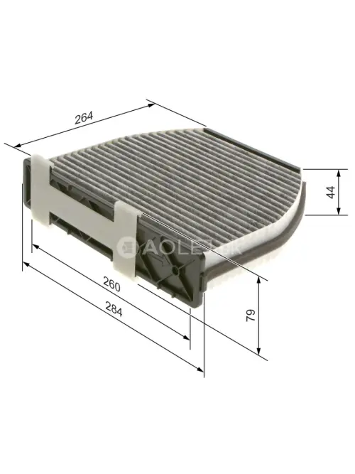 Kab&iacute;nov&yacute; filter R5001 Bosch 1987435001