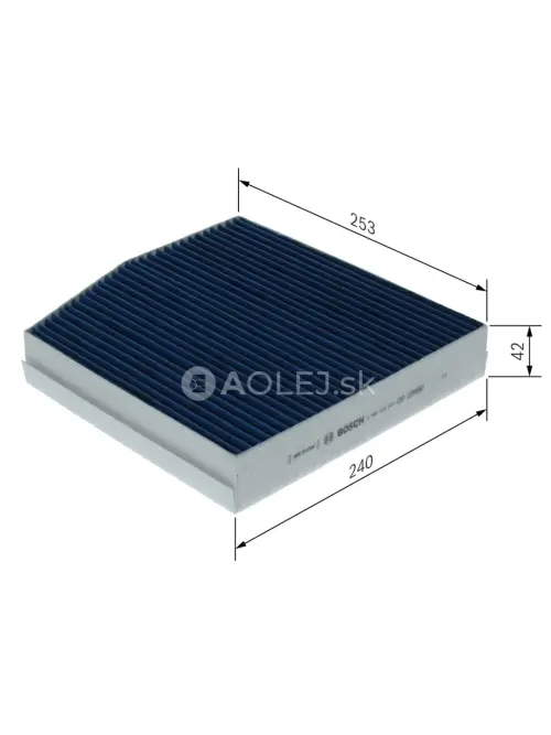 Kab&iacute;nov&yacute; filter A8645 Bosch 0986628645