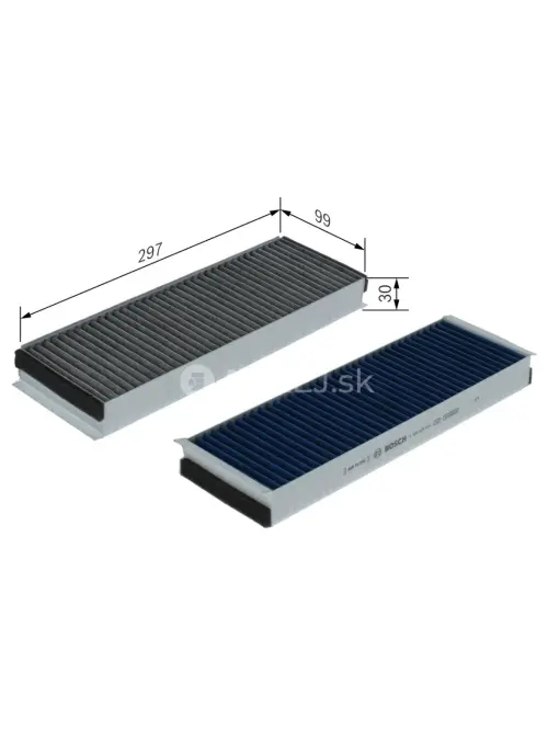 Kab&iacute;nov&yacute; filter A8605 Bosch 0986628605