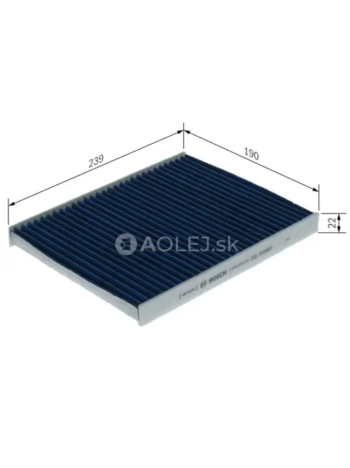 Kab&iacute;nov&yacute; filter A8607 Bosch 0986628607