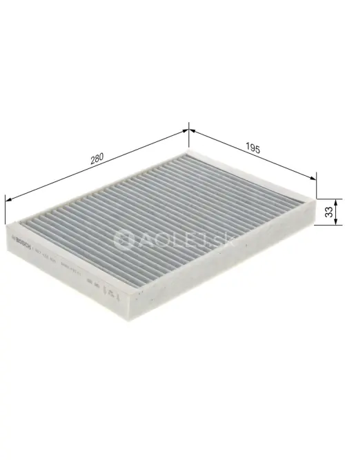 Kab&iacute;nov&yacute; filter R2405 Bosch 1987432405