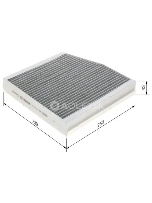 Kab&iacute;nov&yacute; filter R5505 Bosch 1987435505