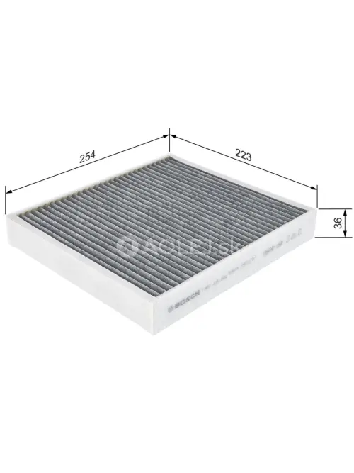 Kab&iacute;nov&yacute; filter R5502 Bosch 1987435502