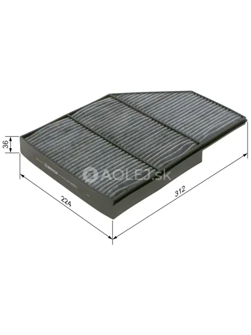 Kab&iacute;nov&yacute; filter R5603 Bosch 1987435603