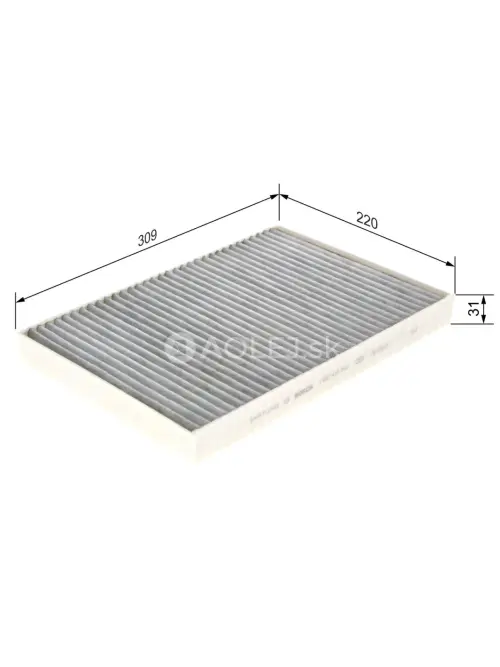 Kab&iacute;nov&yacute; filter R5560 Bosch 1987435560