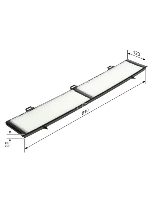 Kab&iacute;nov&yacute; filter M2124 Bosch 1987432124