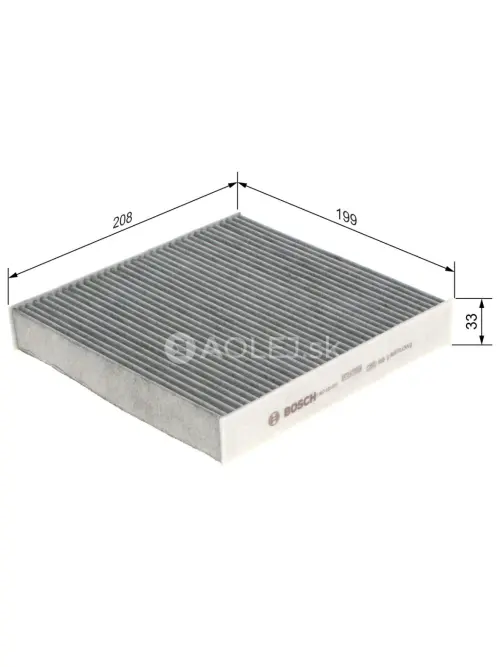 Kab&iacute;nov&yacute; filter R5031 Bosch 1987435031