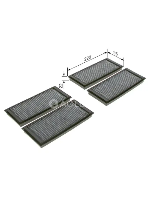 Kab&iacute;nov&yacute; filter R5587 Bosch 1987435587