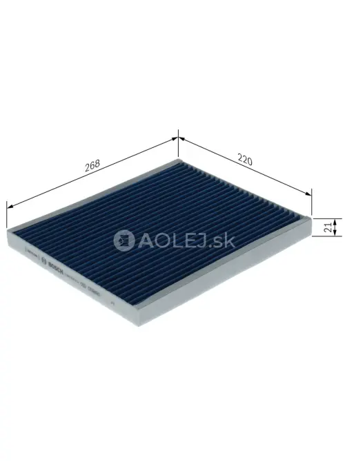 Kab&iacute;nov&yacute; filter A8614 Bosch 0986628614