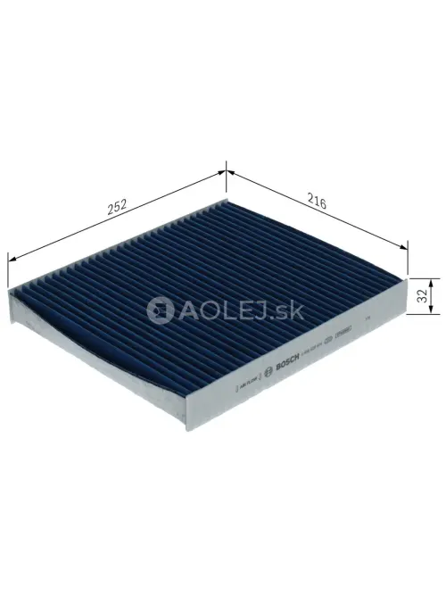 Kab&iacute;nov&yacute; filter A8604 Bosch 0986628604