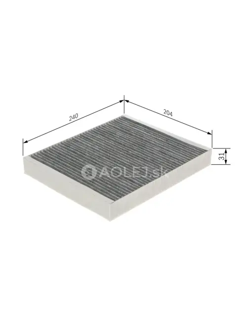 Kab&iacute;nov&yacute; filter R5575 Bosch 1987435575