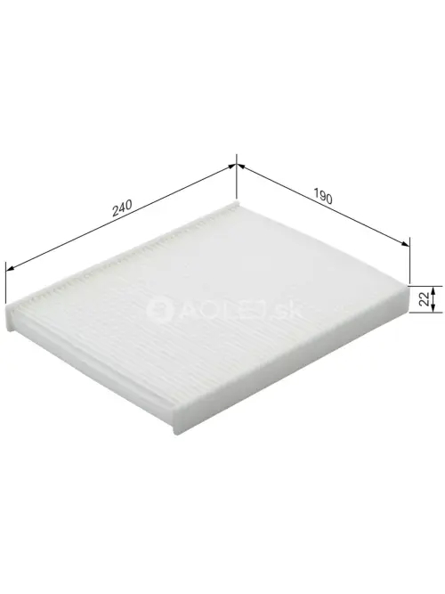 Kab&iacute;nov&yacute; filter M2215 Bosch 1987432215