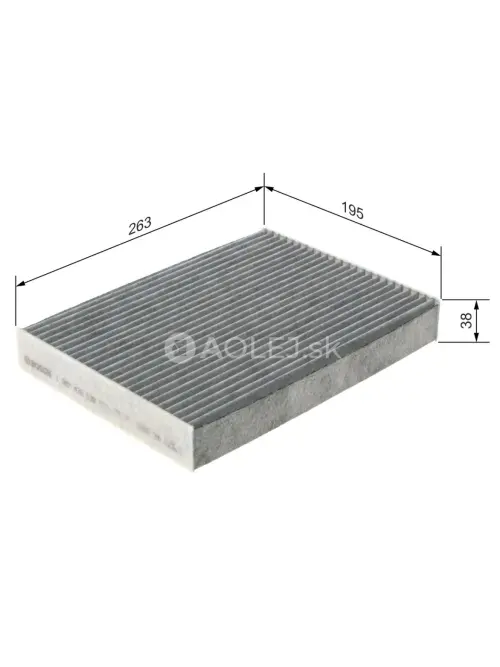 Kab&iacute;nov&yacute; filter R2538 Bosch 1987432538