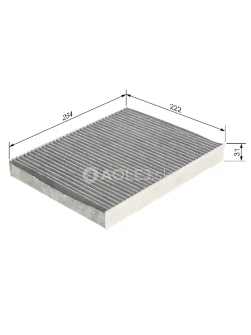 Kab&iacute;nov&yacute; filter R5596 Bosch 1987435596