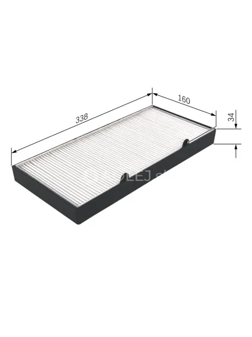 Kab&iacute;nov&yacute; filter M5063 Bosch 1987435063