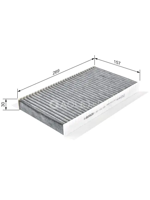 Kab&iacute;nov&yacute; filter R2535 Bosch 1987432535