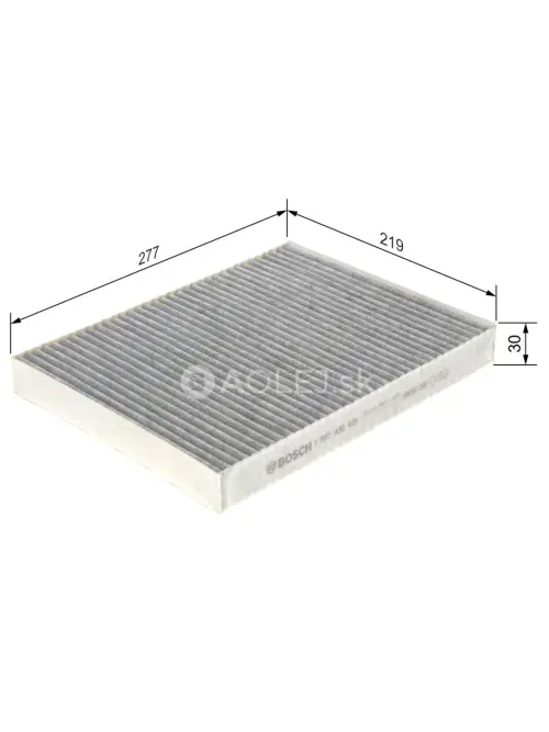 Kab&iacute;nov&yacute; filter R2431 Bosch 1987432431