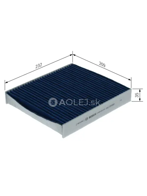 Kab&iacute;nov&yacute; filter A8636 Bosch 0986628636