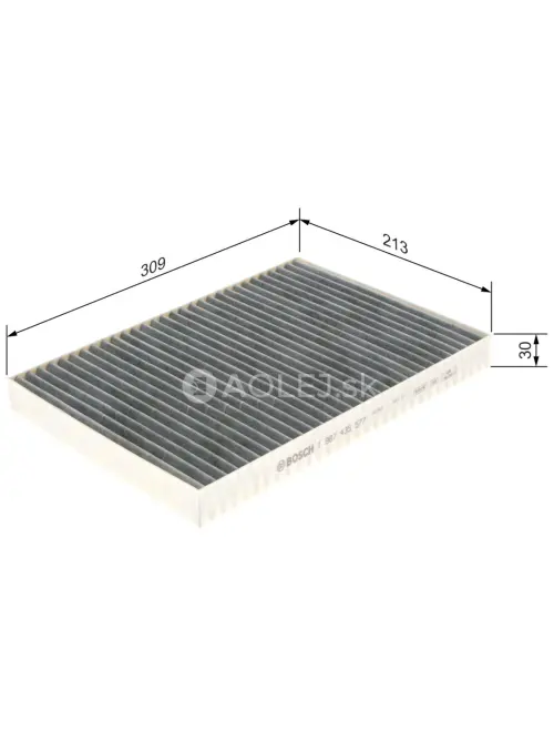 Kab&iacute;nov&yacute; filter R5577 Bosch 1987435577