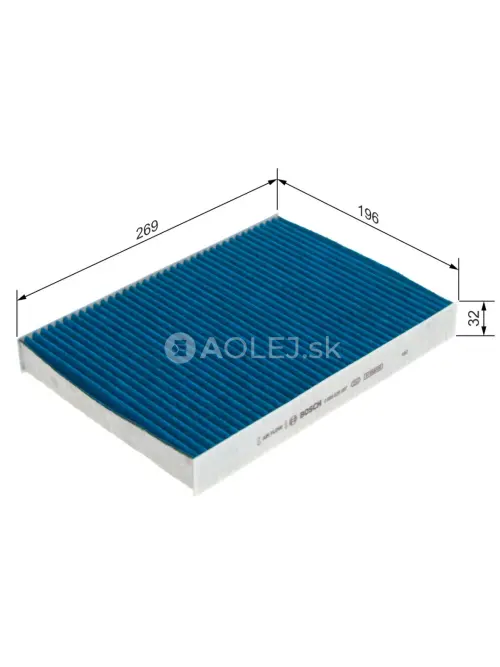 Kab&iacute;nov&yacute; filter A8587 Bosch 0986628587