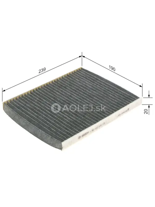 Kab&iacute;nov&yacute; filter R2415 Bosch 1987432415