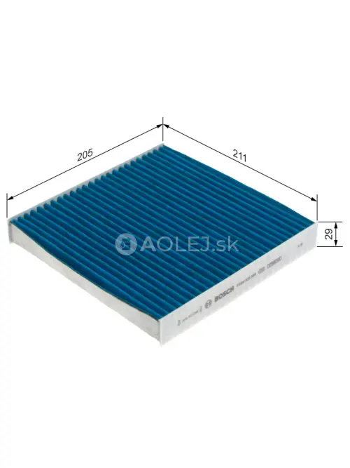 Kab&iacute;nov&yacute; filter A8584 Bosch 0986628584