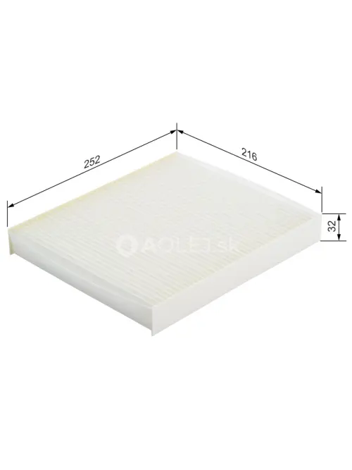 Kab&iacute;nov&yacute; filter M2057 Bosch 1987432057