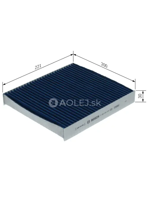 Kab&iacute;nov&yacute; filter A8619 Bosch 0986628619