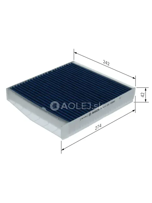 Kab&iacute;nov&yacute; filter A8621 Bosch 0986628621