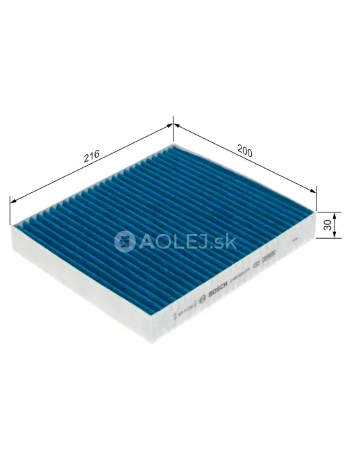 Kab&iacute;nov&yacute; filter A8574 Bosch 0986628574