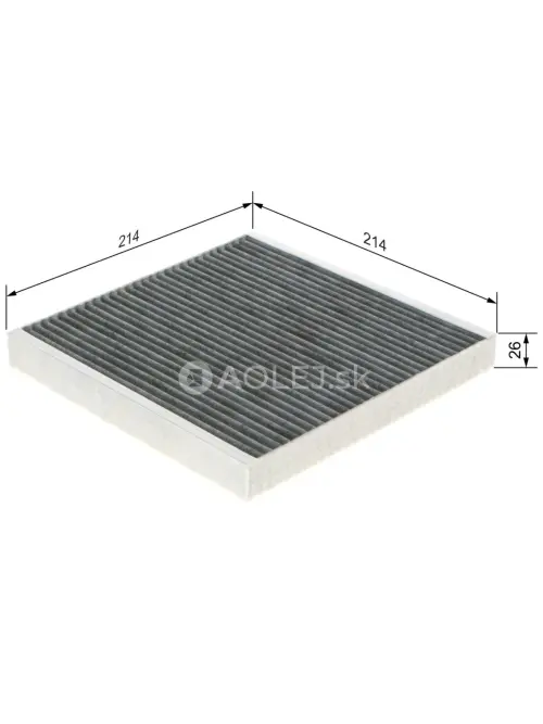 Kab&iacute;nov&yacute; filter R2499 Bosch 1987432499