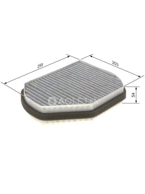 Kab&iacute;nov&yacute; filter R2301 Bosch 1987432301