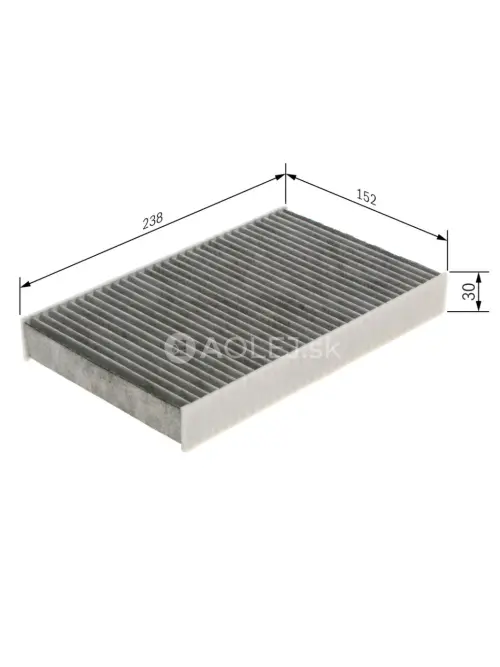 Kab&iacute;nov&yacute; filter R5574 Bosch 1987435574