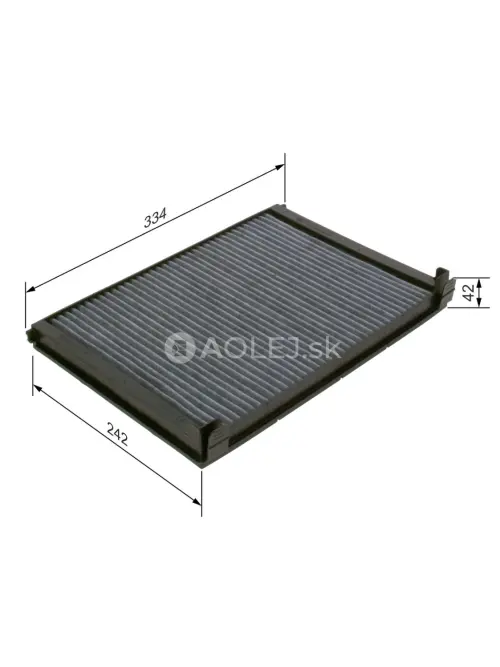 Kab&iacute;nov&yacute; filter R5563 Bosch 1987435563