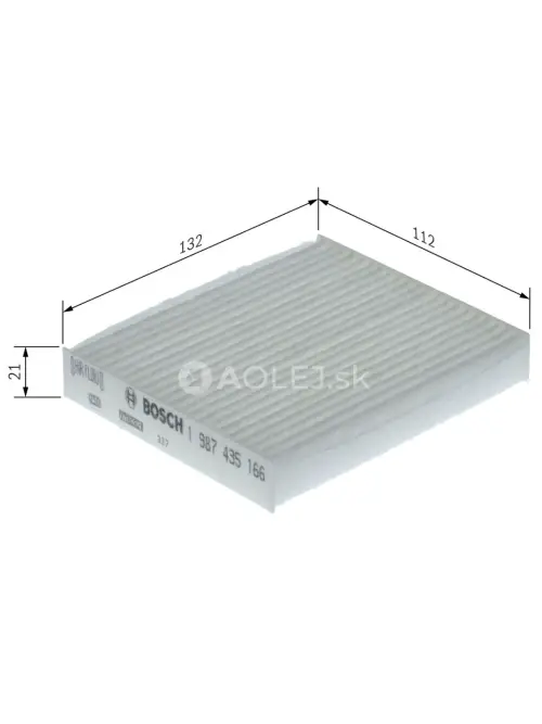 Kab&iacute;nov&yacute; filter M5166 Bosch 1987435166