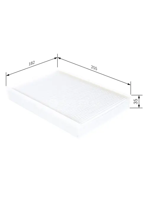 Kab&iacute;nov&yacute; filter M2272 Bosch 1987432272