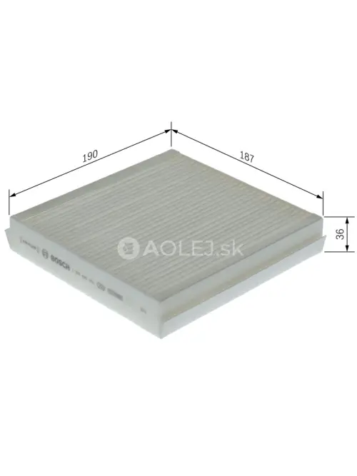 Kab&iacute;nov&yacute; filter M5163 Bosch 1987435163