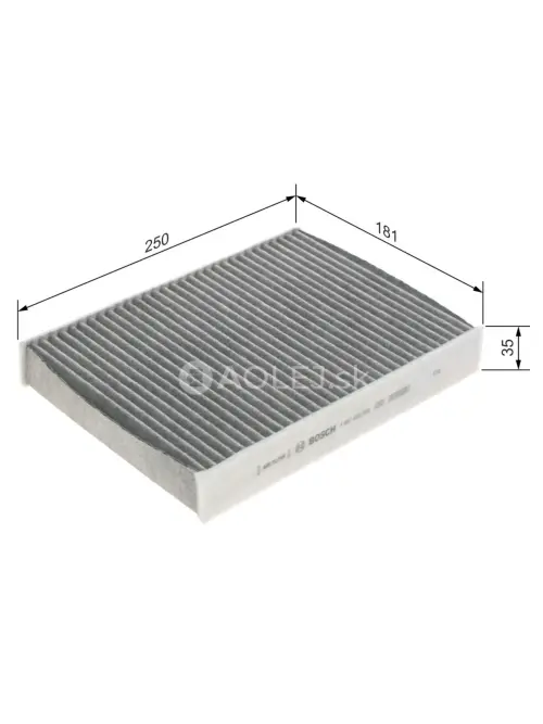 Kab&iacute;nov&yacute; filter R5562 Bosch 1987435562