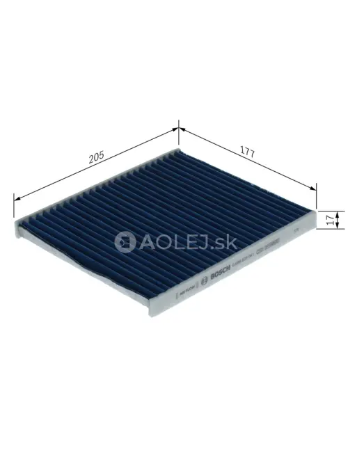 Kab&iacute;nov&yacute; filter A8641 Bosch 0986628641