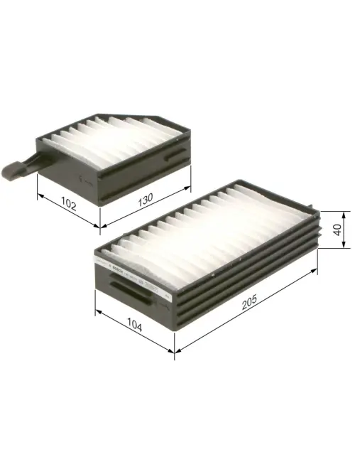 Kab&iacute;nov&yacute; filter M5043 Bosch 1987435043