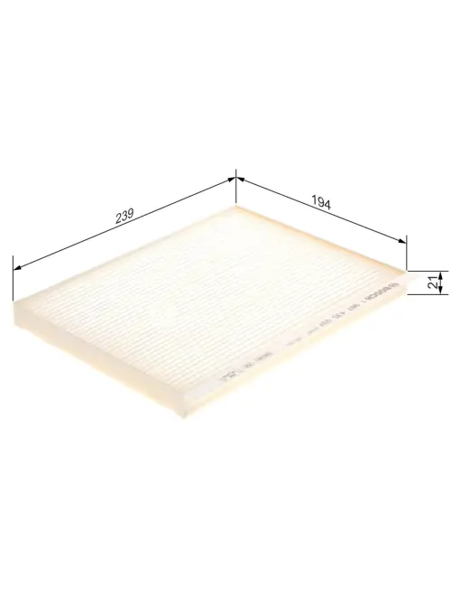 Kab&iacute;nov&yacute; filter M5097 Bosch 1987435097