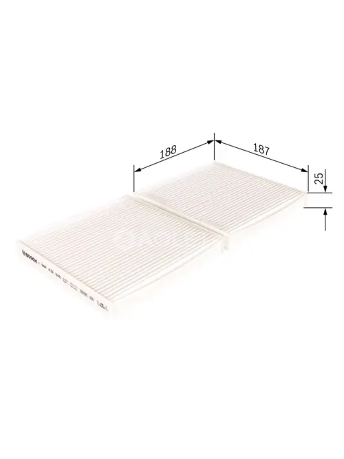 Kab&iacute;nov&yacute; filter M2242 Bosch 1987432242